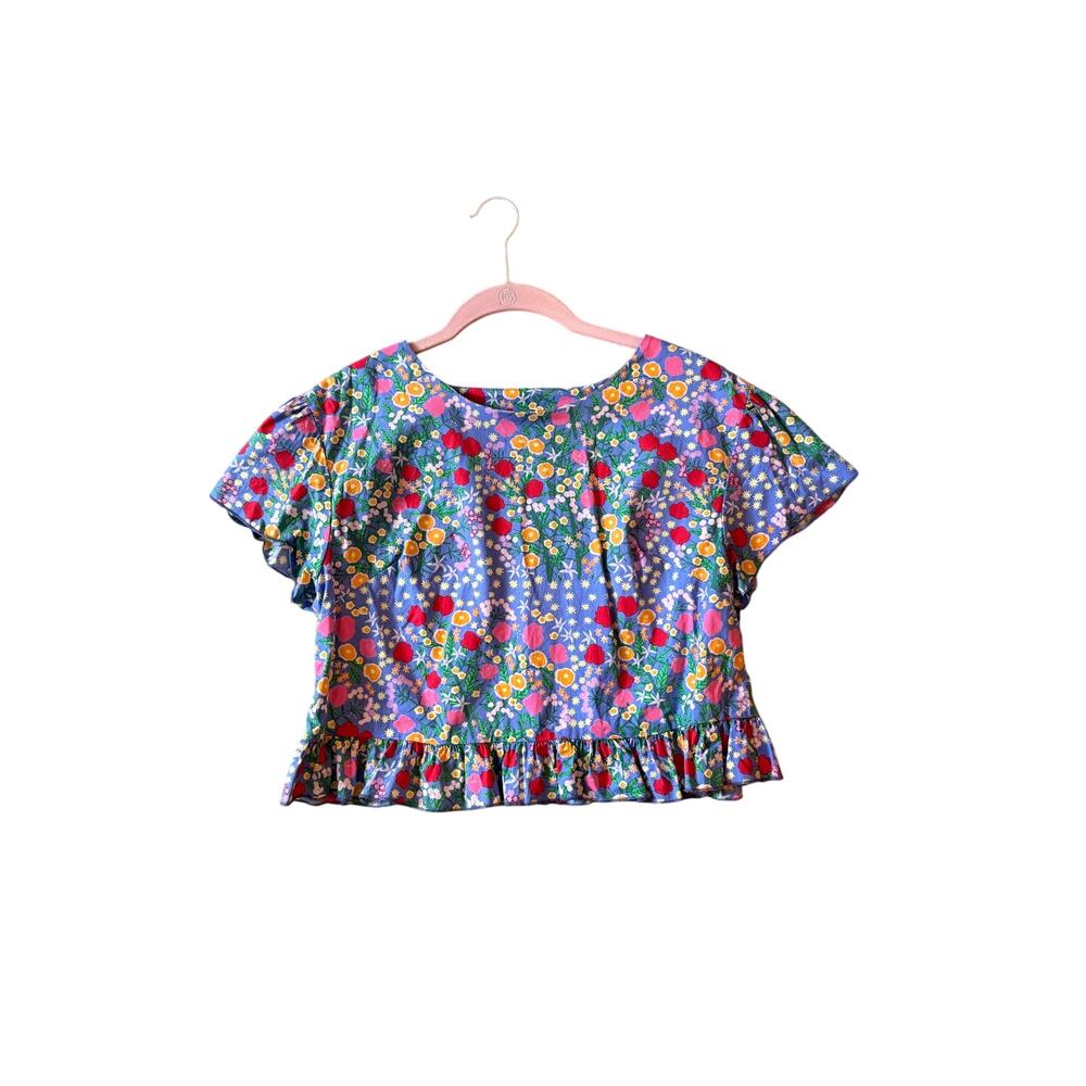 Nooworks Superbloom Gail Top SZ LG